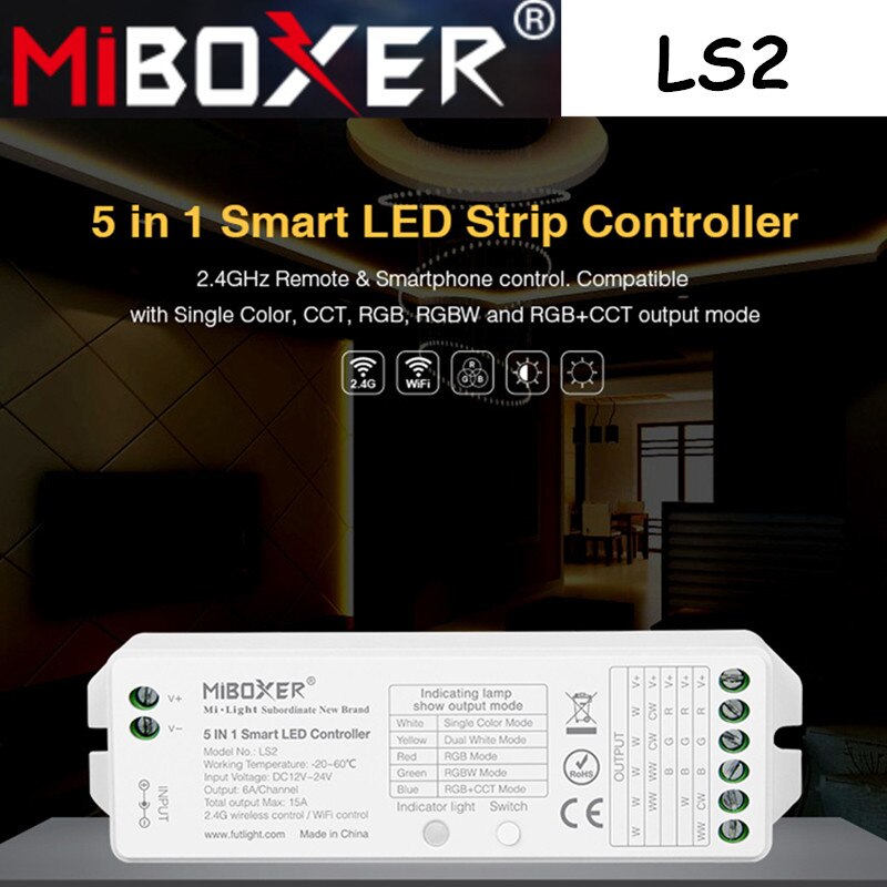 Miboxer-Ʈ LED Ʈ Ʈѷ LS2, 5  1, 2.4Hz,..